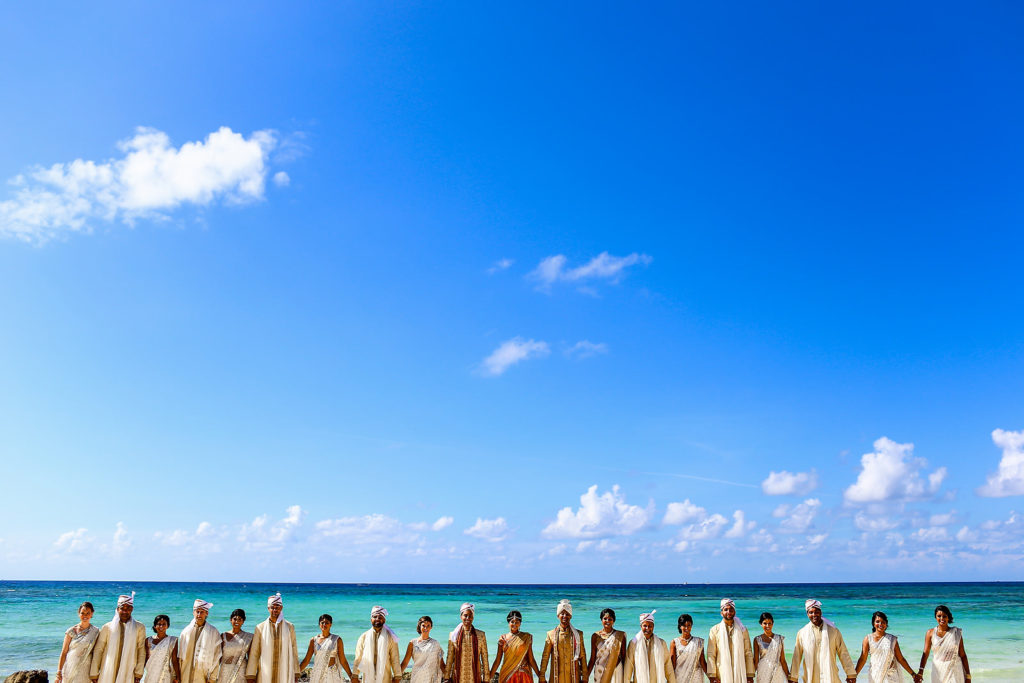 Barcelo Riviera Maya Indian Wedding by Jhankarlo Photography