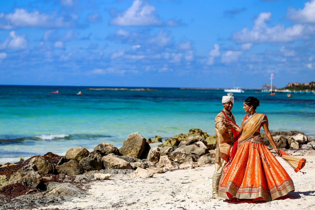 Barcelo Riviera Maya Indian Wedding by Jhankarlo Photography