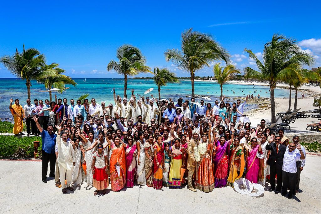 Barcelo Riviera Maya Indian Wedding by Jhankarlo Photography