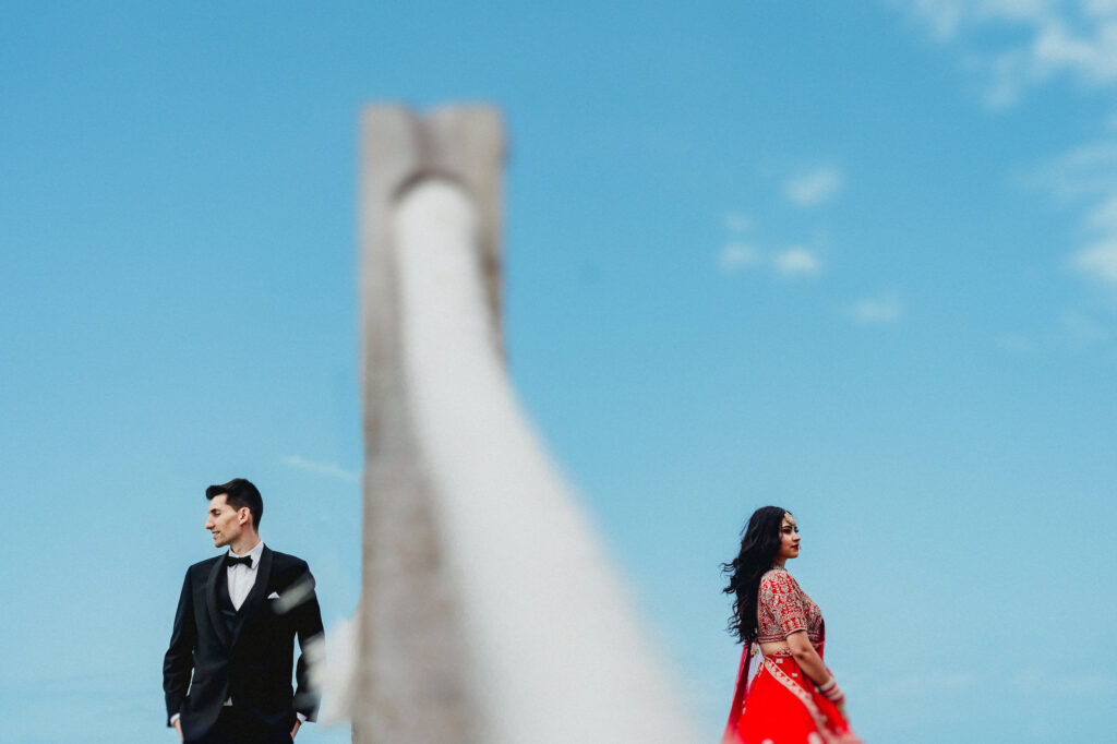 Indian Elopement Wedding in Holbox Island Mexico by Jhankarlo Photography