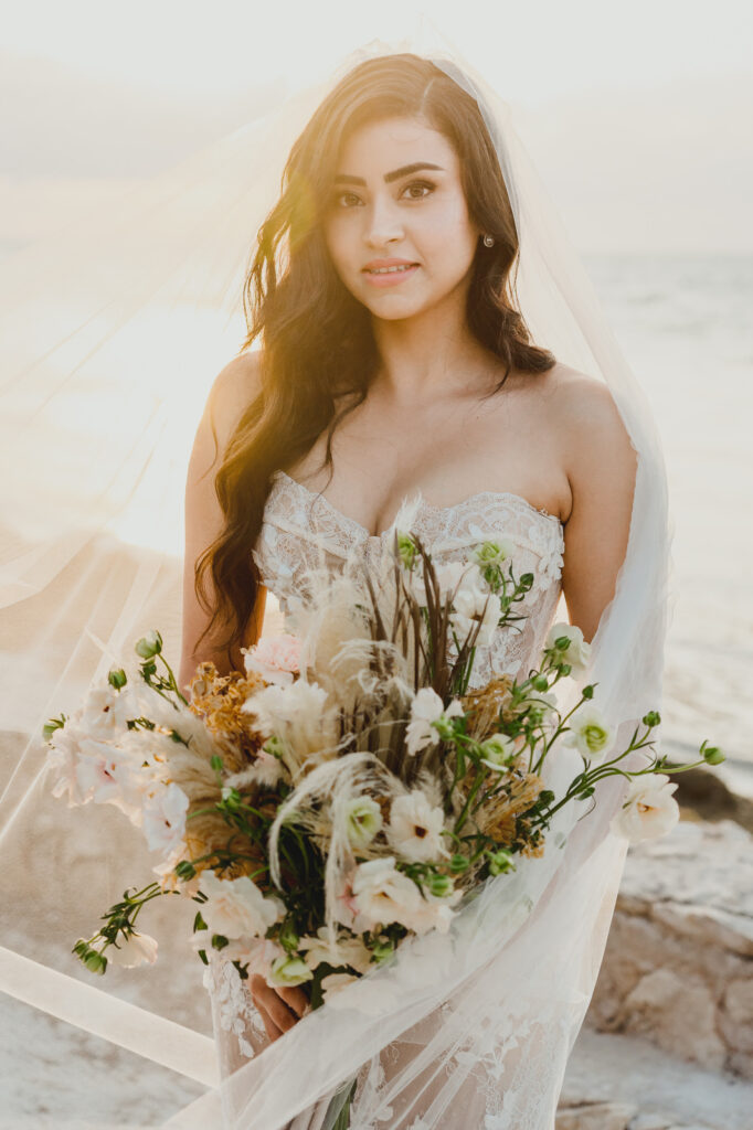 Indian Elopement Wedding in Holbox Island Mexico by Jhankarlo Photography