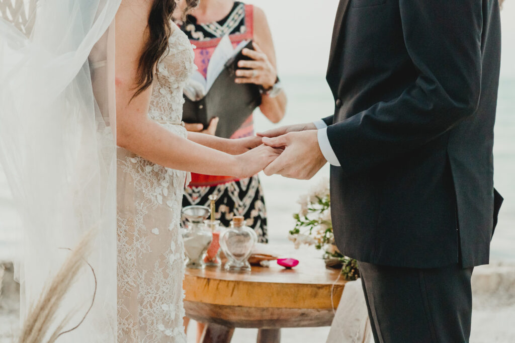 Indian Elopement Wedding in Holbox Island Mexico by Jhankarlo Photography
