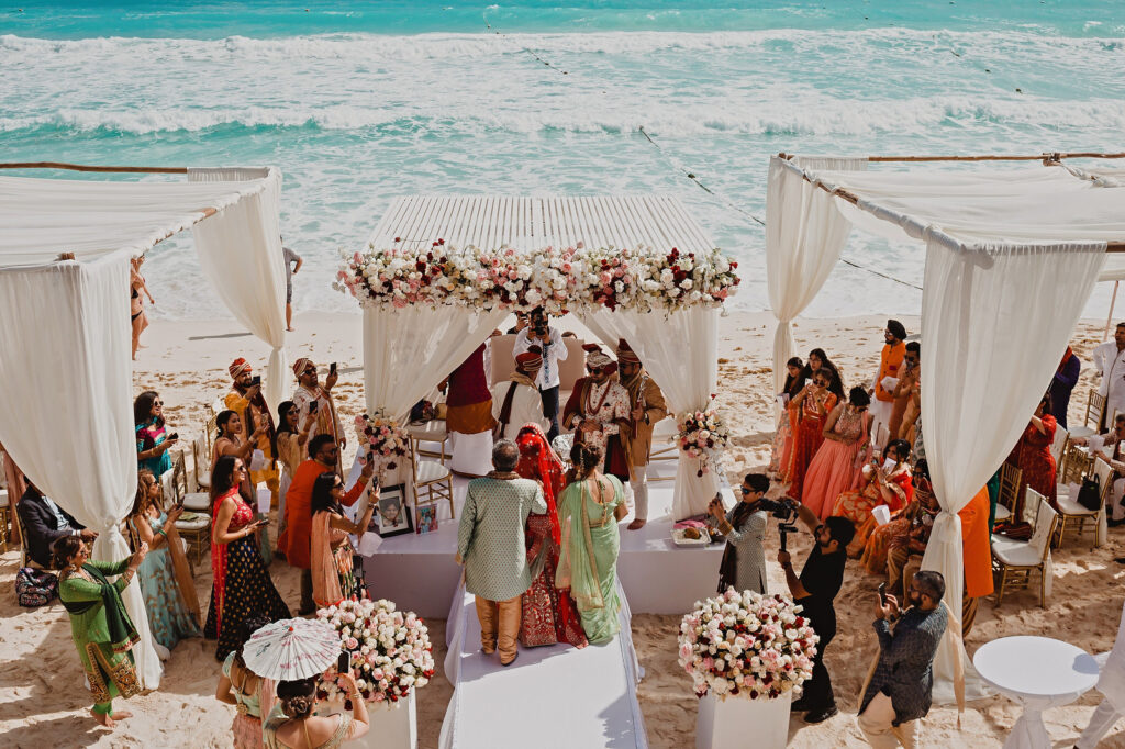 Epic Hard Rock Cancun Indian Wedding Jhankarlo Photography