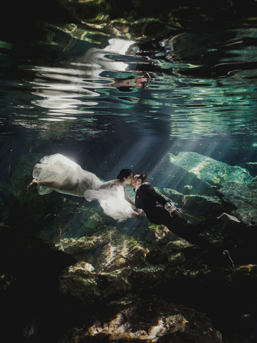Xcaret Wedding UW Trash the Dress Jhankarlo Photography